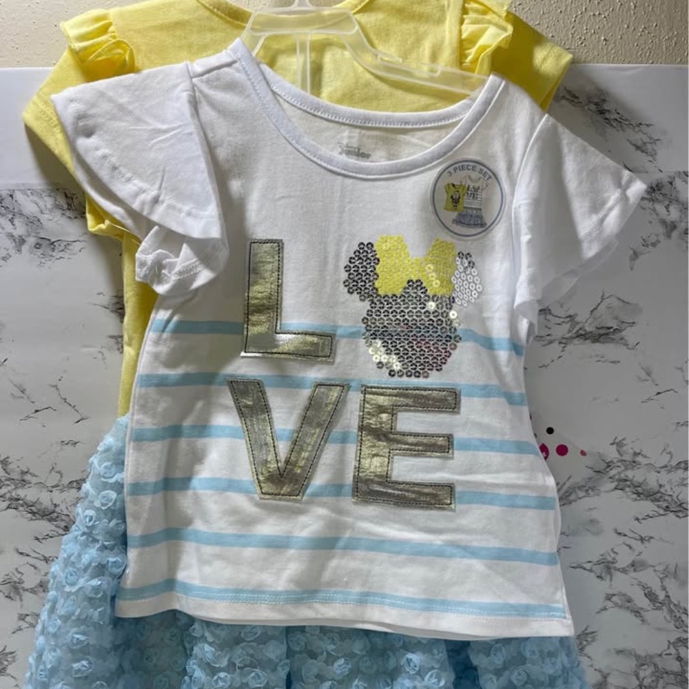 Minnie 3 Piece Skort Set